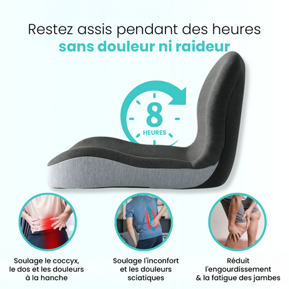Coussin d'assise orthopedique anti-douleur - Powlys