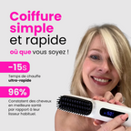 Brosse lissante portable Powlys - Express Brush 2.0