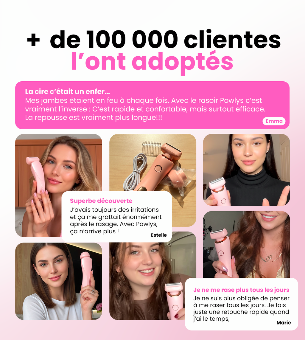 PACK BLACK FRIDAY - Rasoir électrique Powlys™ Pro